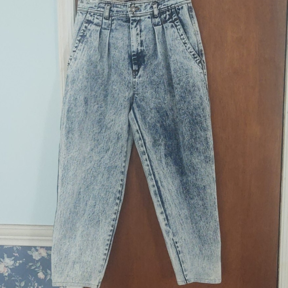Vintage size 14 Modern6/8 acid washed jeans